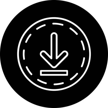 Eğilim biçimi izole edilmiş arkaplanda ok simgesi