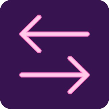 Oklar web simgesi basit tasarım