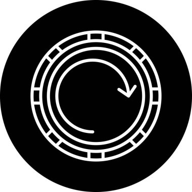 ok simgesinin vektör illüstrasyonu