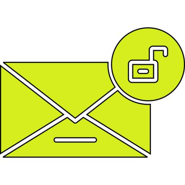 e- posta simgesi, doldurulmuş biçim