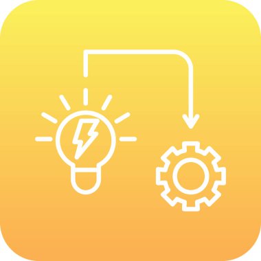 Projeniz için vektör ayarı simgesi