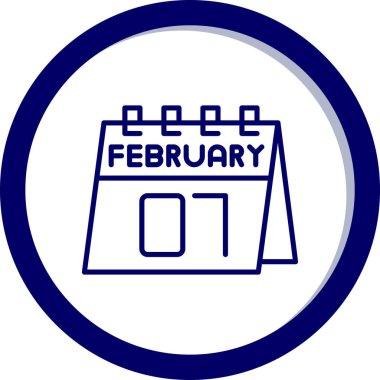 Bir günlük takvimdeki 1 Şubat tarihi