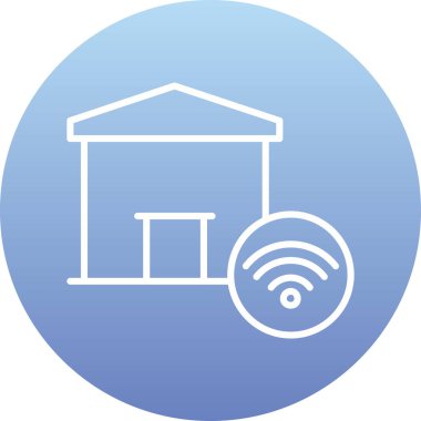 Yapı simgesinin vektör illüstrasyonu