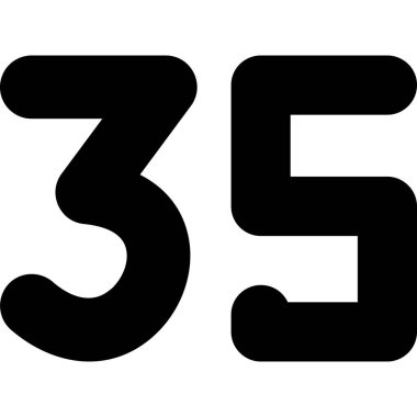 4 numara 3 simgesi ana hat biçiminde