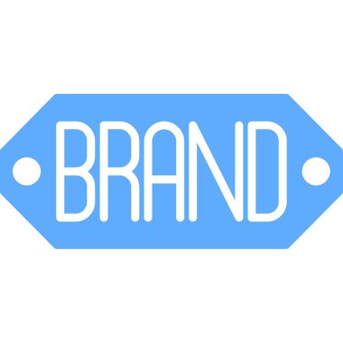 marka vektör logosu. marka logo tasarımı