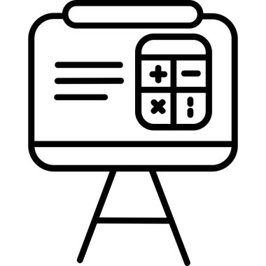 hesap makinesi hesap makinesi simgesi, özet biçimi