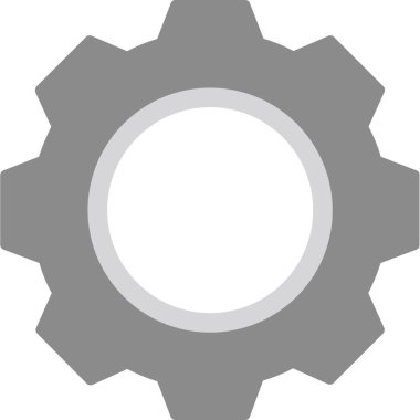 Sikke ayar ayarları simgesi ana hat biçiminde