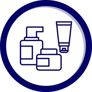 Kozmetik. Web simgesi basit tasarım