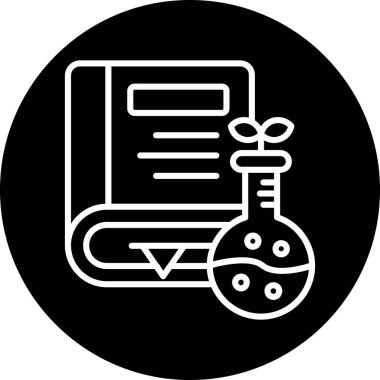 Eğitim ve teknoloji ikonunun vektör illüstrasyonu