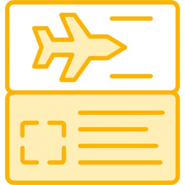 Uçuş rezervasyonu simgesi