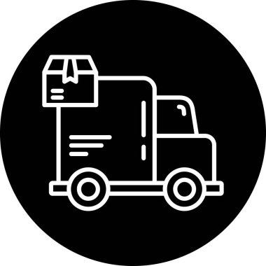 servis simgesi vektör illüstrasyonu