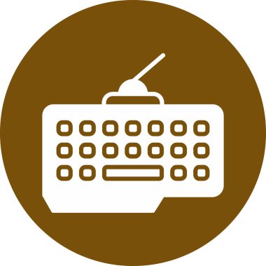 Modern b 'nin vektör illüstrasyonu denetim simgesinden yoksun