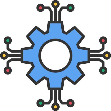 şebeke. Web simgesi basit illüstrasyon