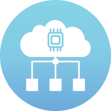 Kolayca değiştirebilen ya da düzenleyebilen sunucu vektör simgesi