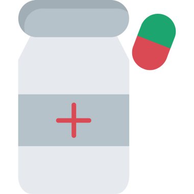 hap simgesi, vektör illüstrasyonu