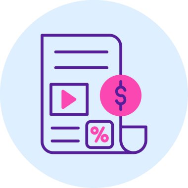 seo modern simgesinin vektör illüstrasyonu