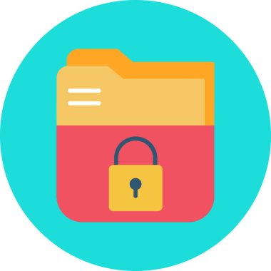 Dosya. Web simgesi basit illüstrasyon