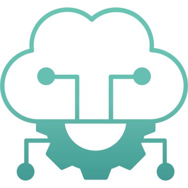 Bulut hesaplama. Web simgesi