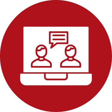 Seo simgesinin vektör illüstrasyonu