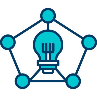 ampul simgesi vektör illüstrasyonu