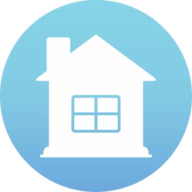 ev vektörü simgesi modern basit illüstrasyon