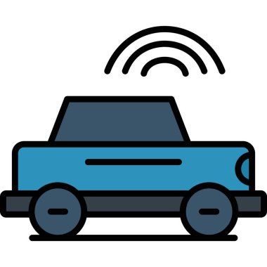 Araba paylaşımı vektör illüstrasyonu