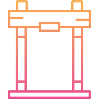 Modern b 'nin vektör illüstrasyonu eksik simgesi