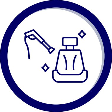 Dövme simgesinin vektör çizimi