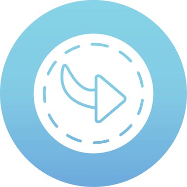 CD oynatıcı. Web simgesi basit illüstrasyon