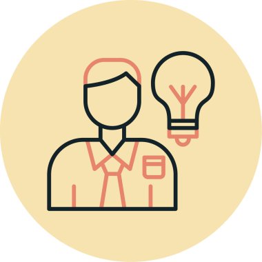 iş simgesi vektör illüstrasyonu