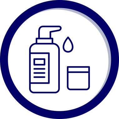 Püskürtme şişesi. Vektör illüstrasyonu