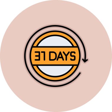 Tek izole edilmiş simgenin vektör illüstrasyonu