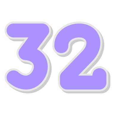 üç numaralı işaret çizimi tasarımı