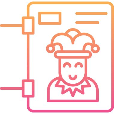 Şef aşçı ikonu - ana hatlarıyla