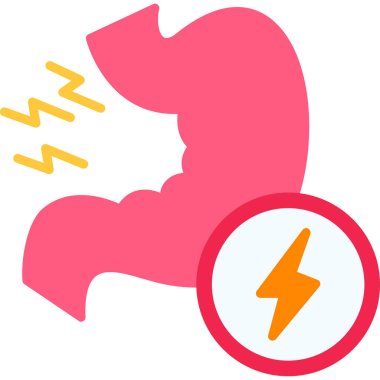 Bir araba simgesinin çizgi film simgesinin vektör çizimi