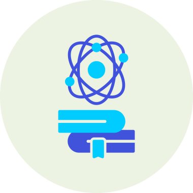 Bilim simgesi vektör illüstrasyonu