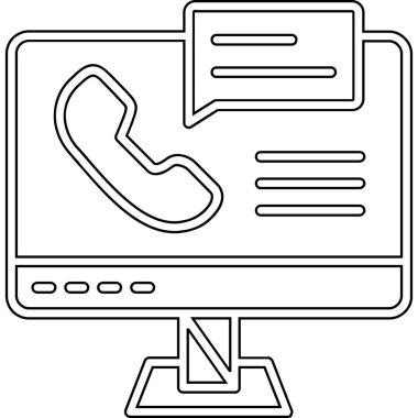 Arama simgesi, satır biçimi