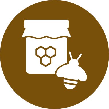 bal simgesinin vektör illüstrasyonu