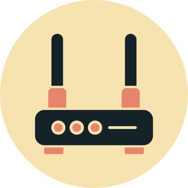 yönlendirici düz vektör simgesi