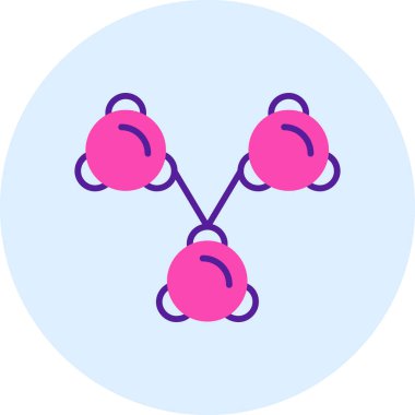 Balonlar. Web simgesi basit illüstrasyon