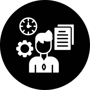 iş ve finans vektör simgesi