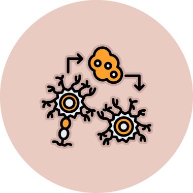 covid 19 virüsü, parçacık parçacığı, vektör çizimi