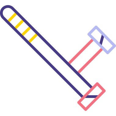 Çekiç simgesi. Vektör çizim