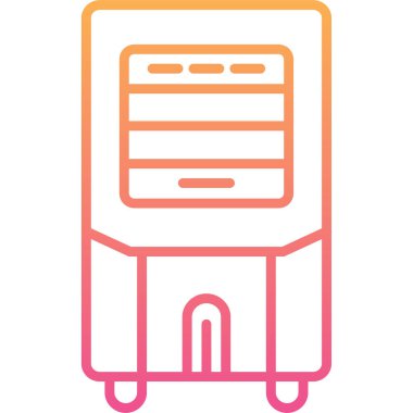 Seo simgesinin vektör illüstrasyonu