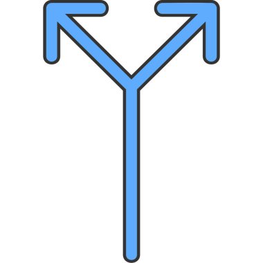 Ok. Web simgesi basit illüstrasyon