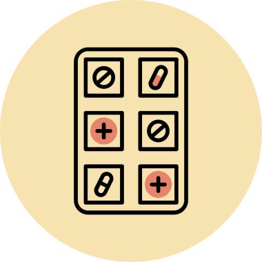 Hesap makinesi. Web simgesi basit illüstrasyon