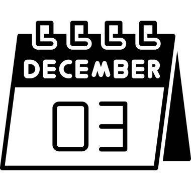 Takvim simgesi. Web için aralık vektör simgesinin basit illüstrasyonu