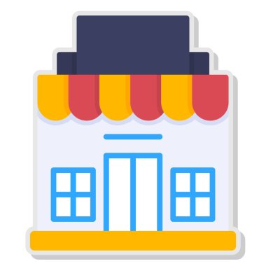 Düz vektör simgesi oluşturuluyor