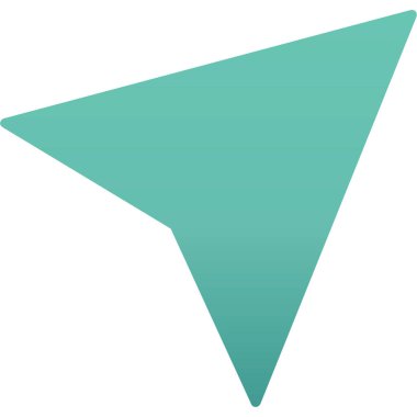 Ok başı sol - sağ düz simge. vektör illüstrasyonu