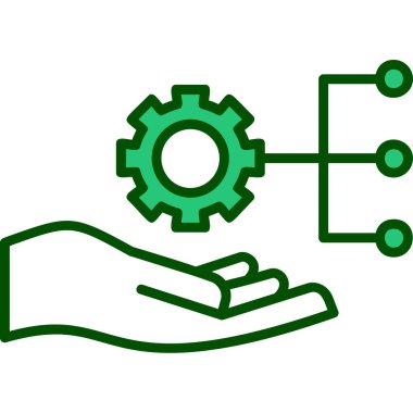 Ayarlama. Web simgesi basit illüstrasyon